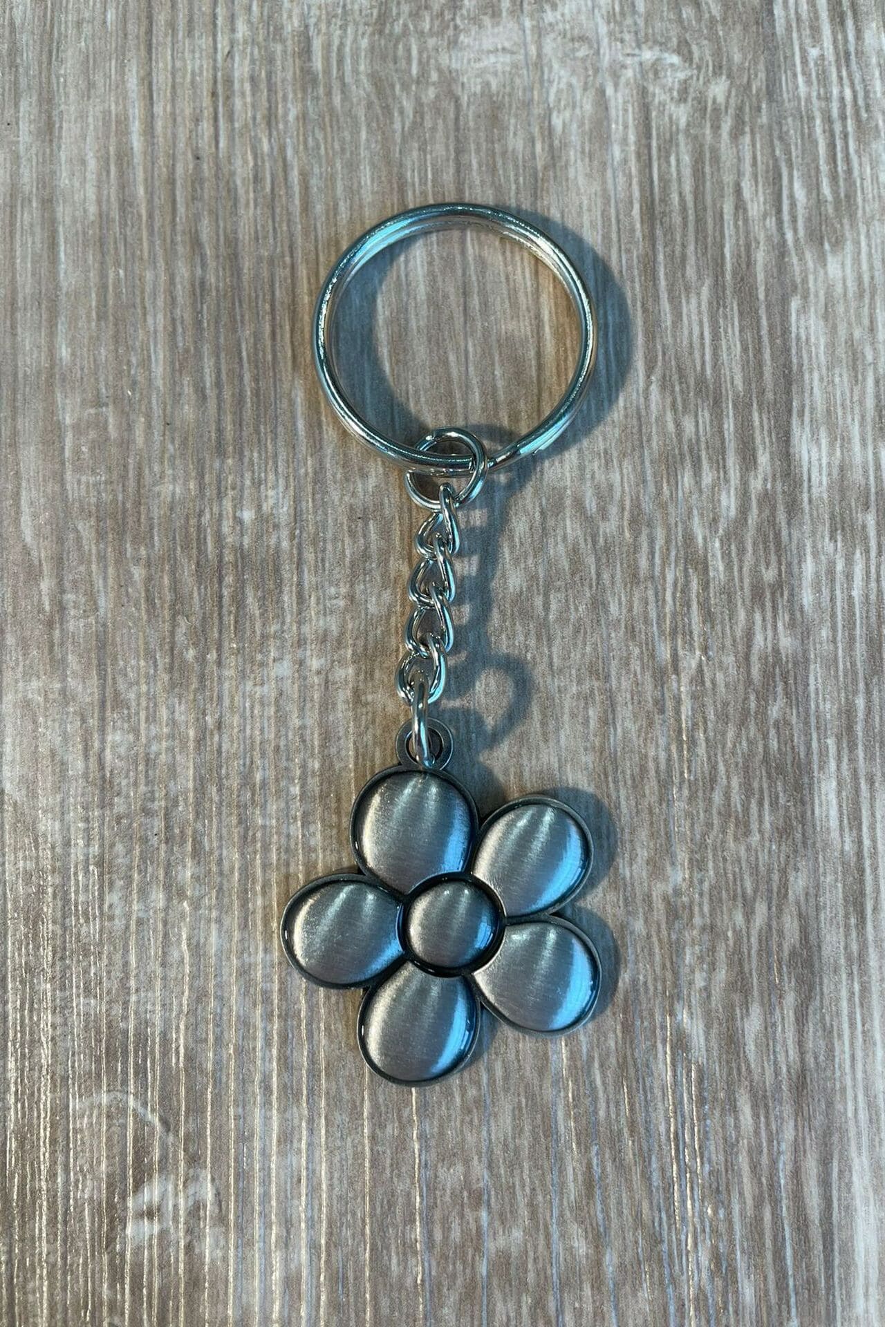 Porte clés forme de fleur