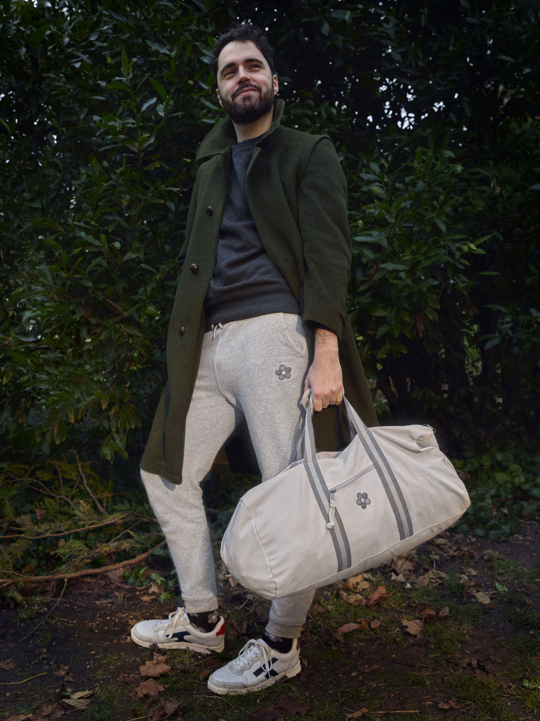 Sac de voyage gris